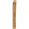 Ekena Millwork Traditional Block Rough Sawn Outlooker, Western Red Cedar, 6"W x 48"D x 48"H OUT06X48X48TRA05RWR - alternate 4